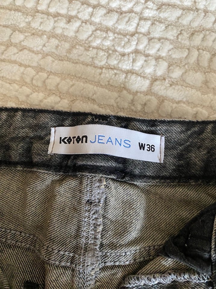 Kıton Gri Uzun Denim Etek - Görsel 4