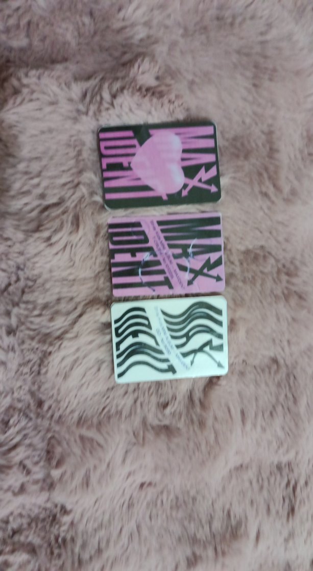 3 adet  StrayKids Seangmin photokart - Görsel 2