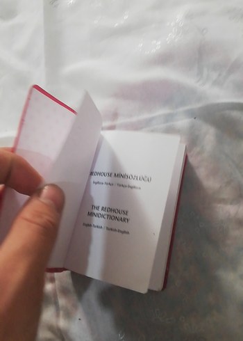 Redhouse İngilizce-Türkçe Mini Sözlük - Görsel 6