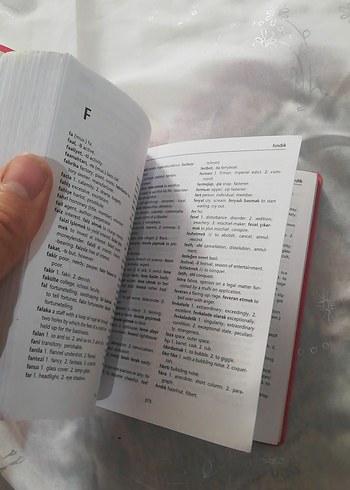 Redhouse İngilizce - Türkçe el sözlüğü - Görsel 5