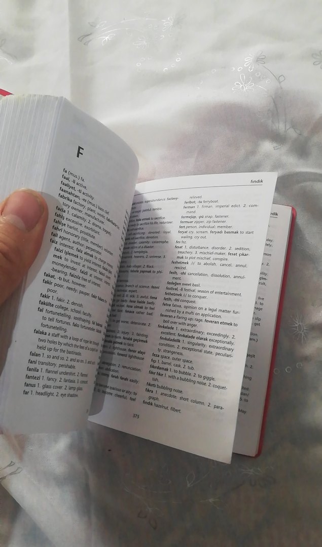 Redhouse İngilizce - Türkçe el sözlüğü - Görsel 5