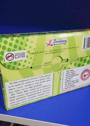 Süper Bilet Saklı Orman seti (değerlendirme testi var) - Görsel 2