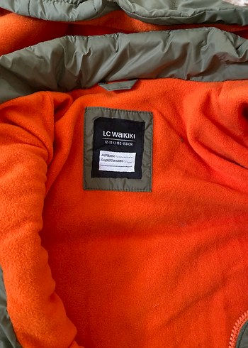 Kapüşonlu Gri Erkek Çocuk Mont - Görsel 4