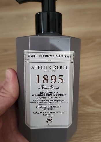 Atelier Rebul 1895 Besleyici El ve Vücut Losyonu - Görsel 2
