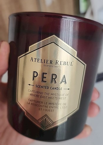 Atelier Rebul Pera Mum ve oda kokusu - Görsel 6