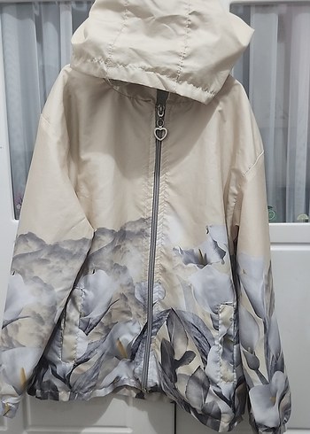 Kız Çocuk Kapüşonlu yağmurluk - Görsel 7