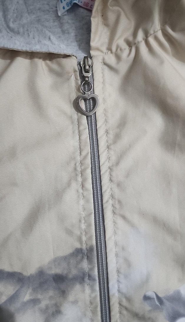 Kız Çocuk Kapüşonlu yağmurluk - Görsel 2