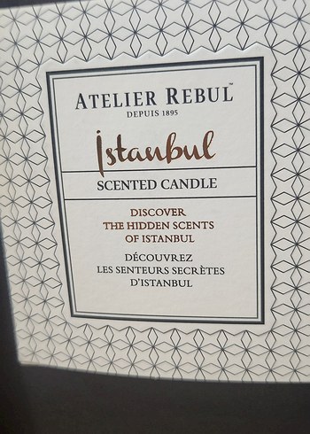 Atelier Rebul İstanbul Kokulu Mum ve Oda Kokusu - Görsel 4