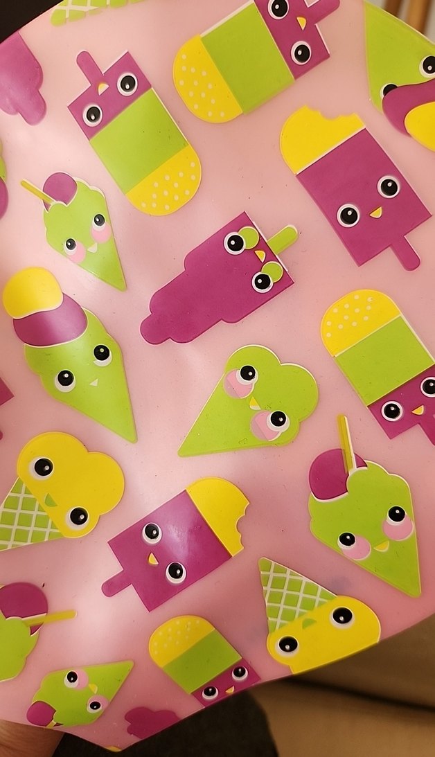 Renkli Baskılı Çocuk havuz bonesi - Görsel 3