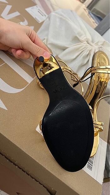 Zara Gold Zara ayakabı