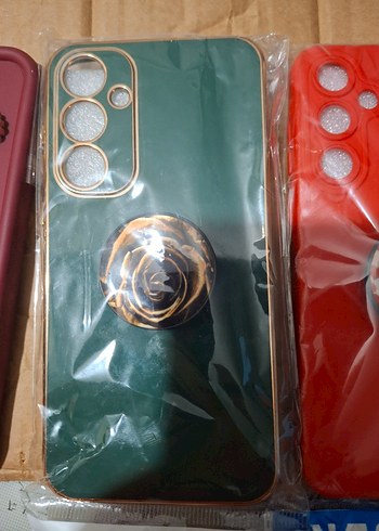 A 35 Parlak Altın Renkli Bohem Telefon Kılıfı - Görsel 2