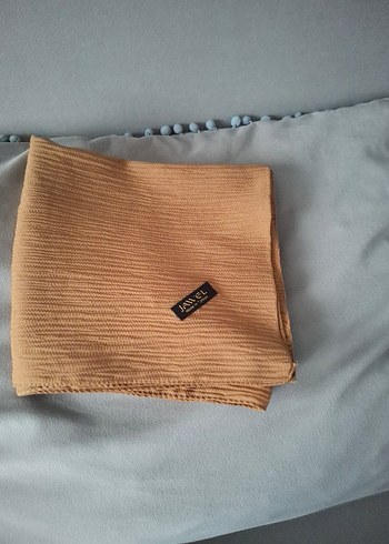 Bej Pilili Kadın Eşarp- JAWEL - Görsel 2