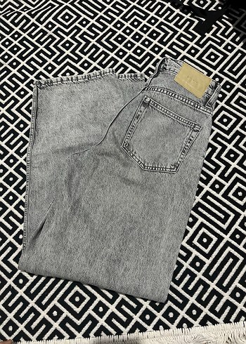 Denim&Co Gri Yikamali Denim Jean