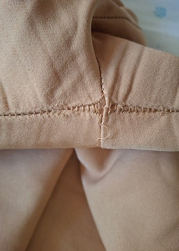 xl Beden camel Renk Bej Kadın Uzun Kollu Midi Takm