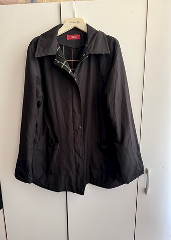 Cepli içi desenli mont - Görsel 2