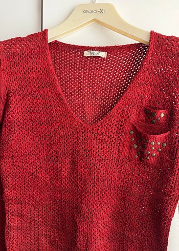 Bordo kazak - Görsel 3