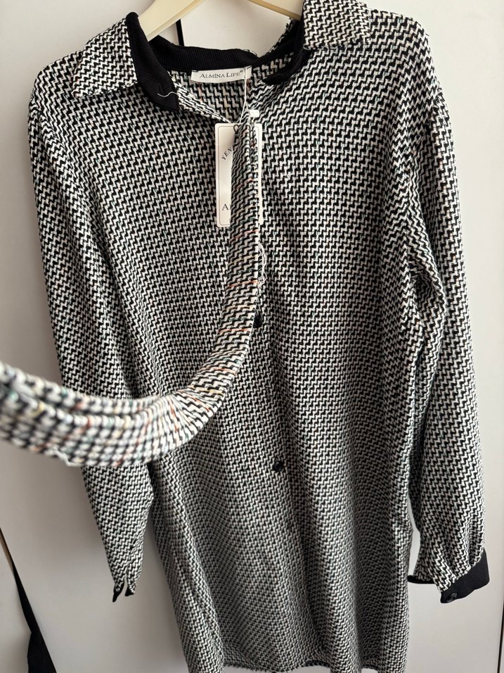 Kemerli elbise - Görsel 3