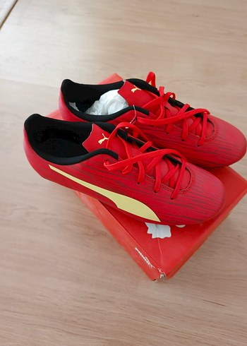 Erkek Kırmızı Puma Futbol Ayakkabısı - Görsel 4