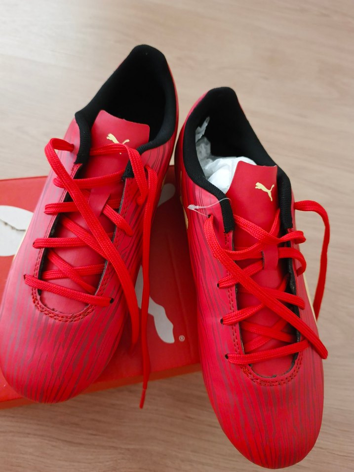 Erkek Kırmızı Puma Futbol Ayakkabısı - Görsel 2