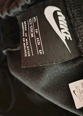 Nike Erkek Çocuk Siyah Fermuarlı Eşofman Takımı - Görsel 4