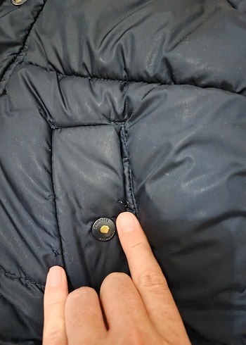 Zara Erkek Çocuk Lacivert Kapüşonlu Mont - Görsel 3