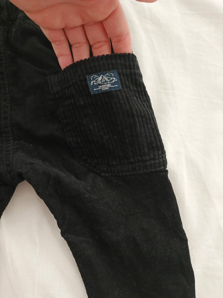 Erkek Çocuk Siyah Kafife Pantolon - Görsel 4