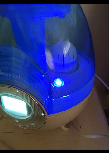 Mavi Işıklı Hava Temizleyici ve Nemlendirici - Görsel 3