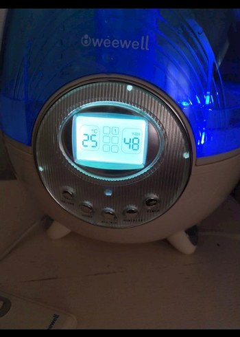 Mavi Işıklı Hava Temizleyici ve Nemlendirici - Görsel 2