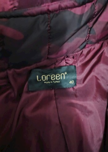 Bordo Uzun Kadın Kışlık Mont Kürklü Kapüşonlu - Görsel 3