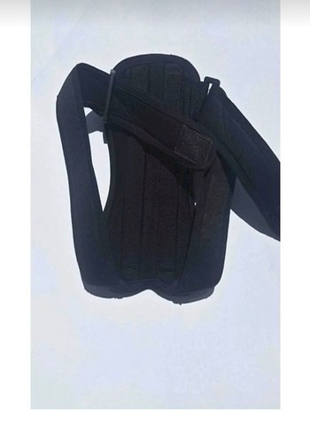 Çocuk Duruş Korsesi Mavi Velcro Bantlı - Görsel 3