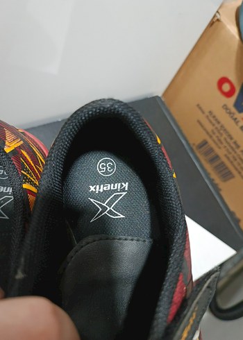 Çok Renkli Erkek Çocuk Spor Ayakkabı Velcro - Görsel 4