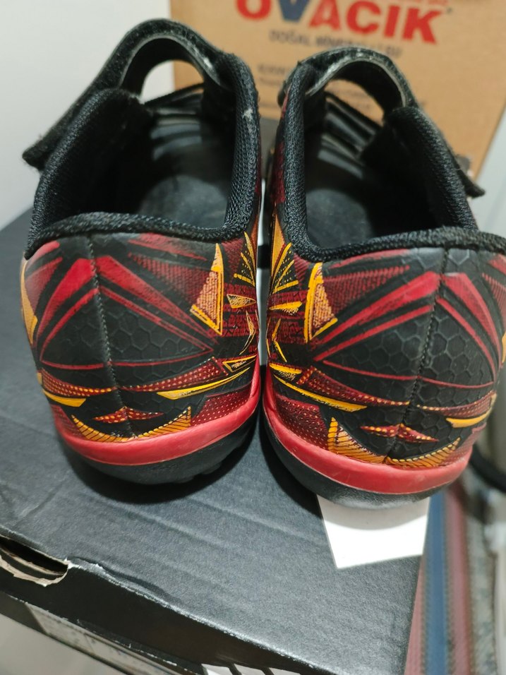 Çok Renkli Erkek Çocuk Spor Ayakkabı Velcro - Görsel 3