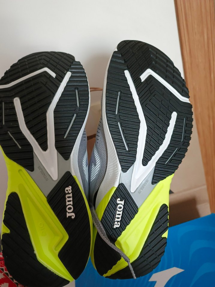 Gri Erkek Spor Koşu Ayakkabısı Velcro - Görsel 3