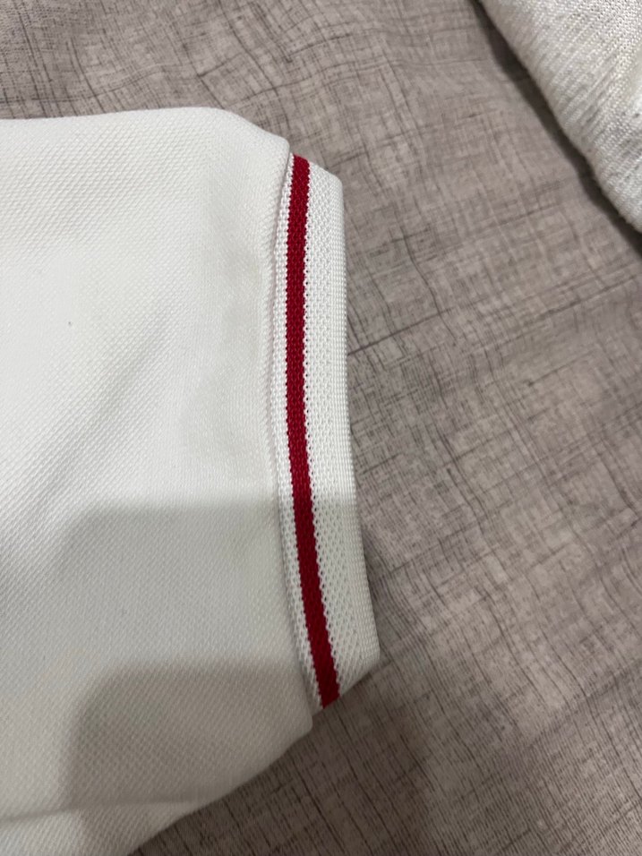 Ami Beyaz Kısa Kollu Erkek Polo Tişört - Görsel 5