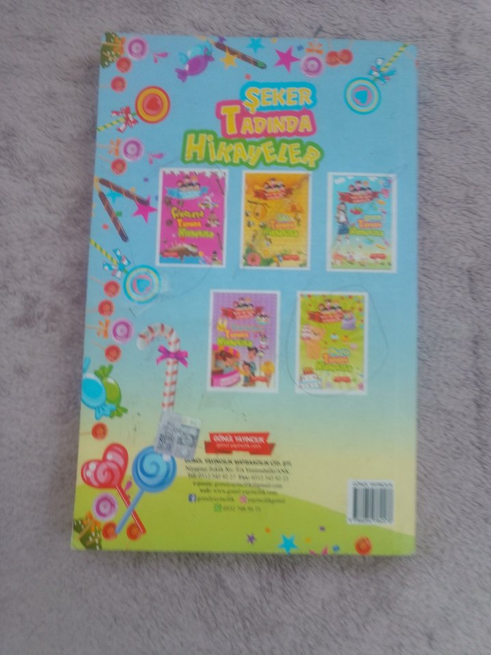 Şeker Tadında Tatlı Hikayeler Çocuk Kitabı - Görsel 2