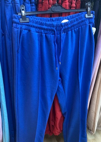 Mavi Kadın Bol Kesim Eşofman Altı - Görsel 2