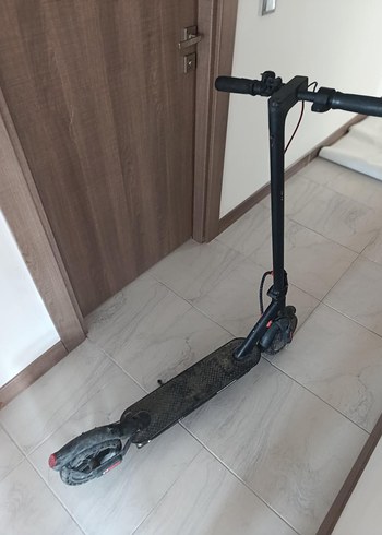 yetişkin  elektrikli için Siyah Scooter şarj aleti yok - Görsel 3