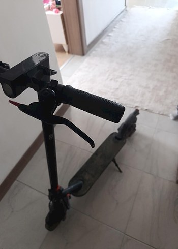 yetişkin  elektrikli için Siyah Scooter şarj aleti yok - Görsel 2