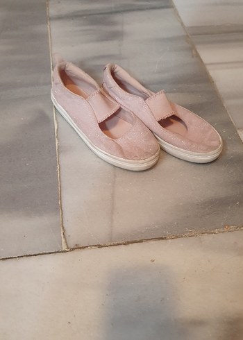 Kız Çocuk Pembe Babet Ayakkabı - Görsel 2