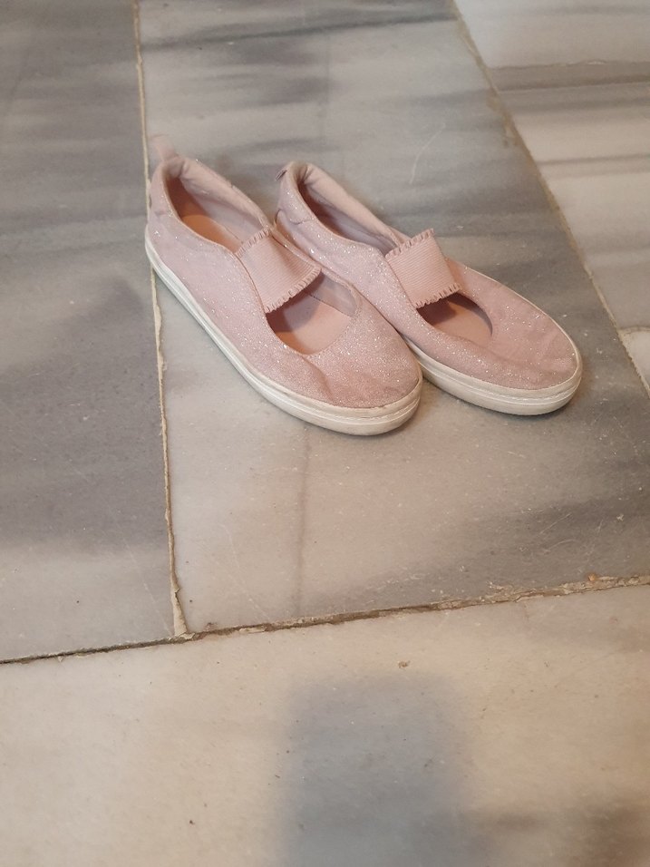 Kız Çocuk Pembe Babet Ayakkabı - Görsel 2