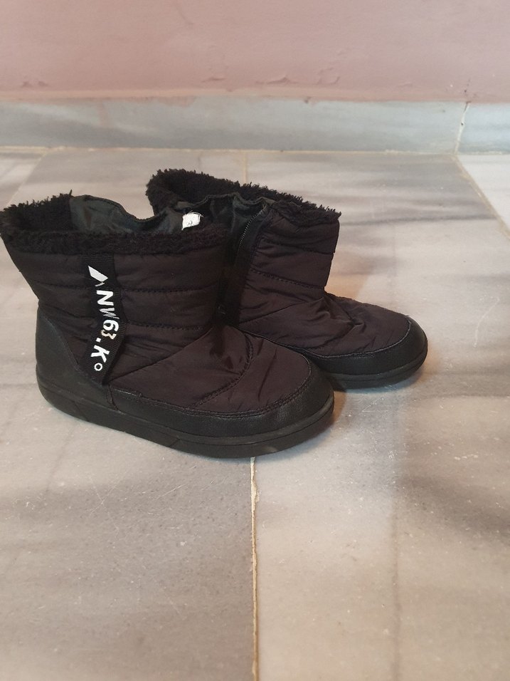 Fermuarlı Kahverengi Kadın Dolgu Topuk Bot - Görsel 3