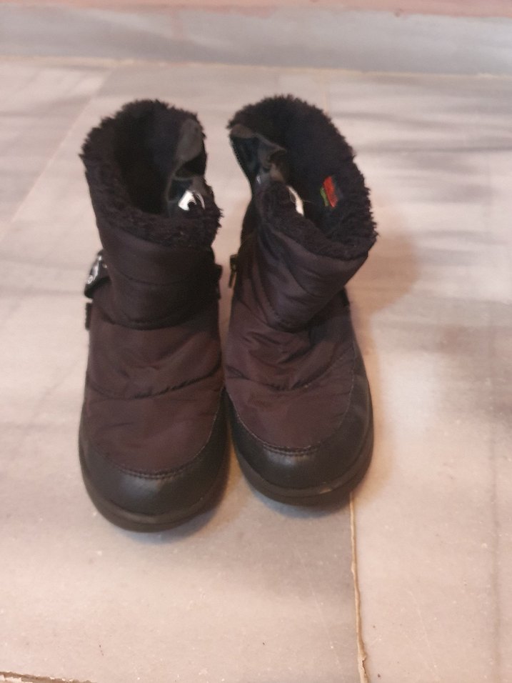 Fermuarlı Kahverengi Kadın Dolgu Topuk Bot - Görsel 4