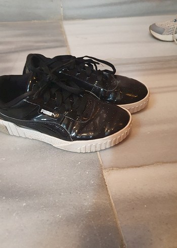 siyah spor ayakkabı kız cocuğu icin - Görsel 2