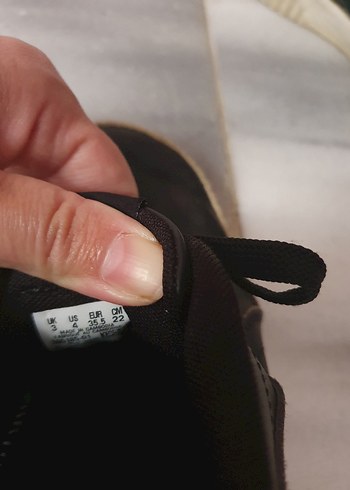 Siyah Platform Topuklu Kadın Spor Ayakkabı - Görsel 3