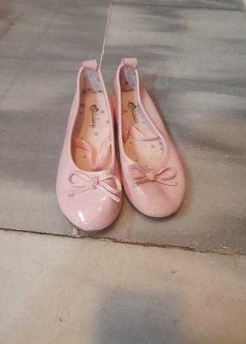 Klasik Pembe Kız Çocuk Babet Ayakkabı - Görsel 2