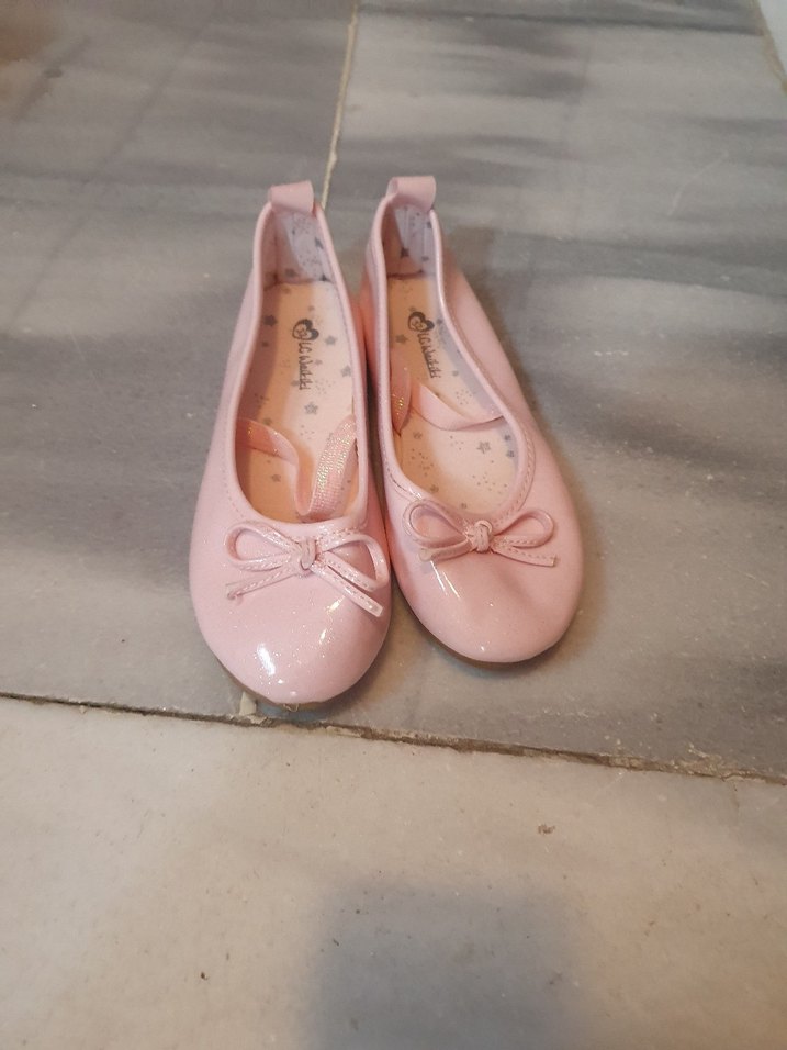 Klasik Pembe Kız Çocuk Babet Ayakkabı - Görsel 2