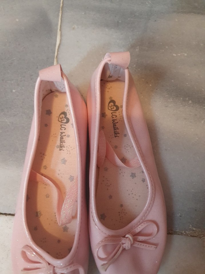 Klasik Pembe Kız Çocuk Babet Ayakkabı - Görsel 3