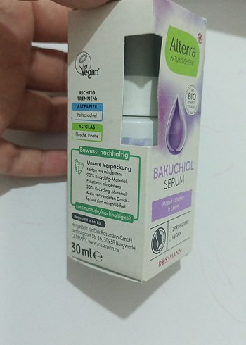 Diğer Alterra Bakuchiol Serum - Kırışıklık Karşıtı
