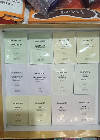Güneş kremi tester