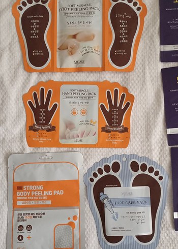 Missha Missha Maske, El Ayak Peeling Maskesi, Tester